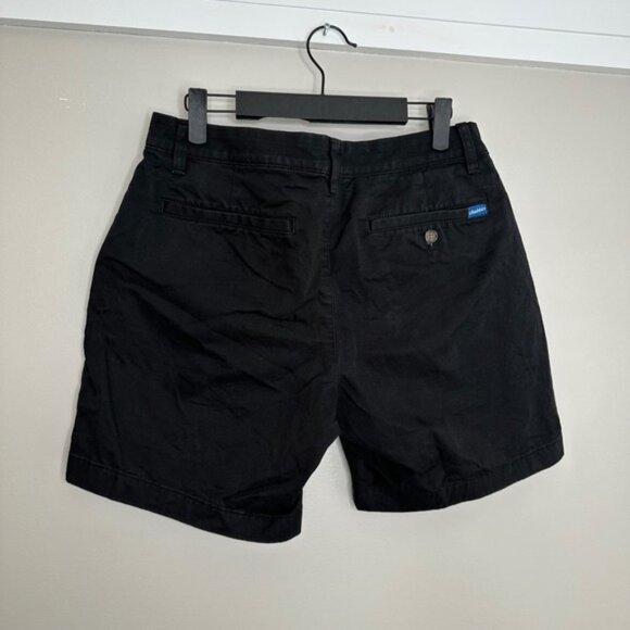 Chubbies Men's Black Shorts 7" Inseam Casual Everyday Flat Front Size 30 - Picture 2 of 5